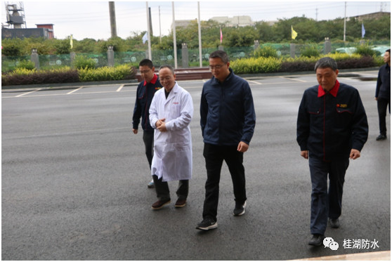 四川（chuān）省什邡市市委副書記、市長卿（qīng）偉（wěi）一行蒞臨桂湖集團什邡生產基地調（diào）研指導